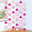 Picture of COMMUNION CHURCH PINK STRING DECORATION 2 METRES